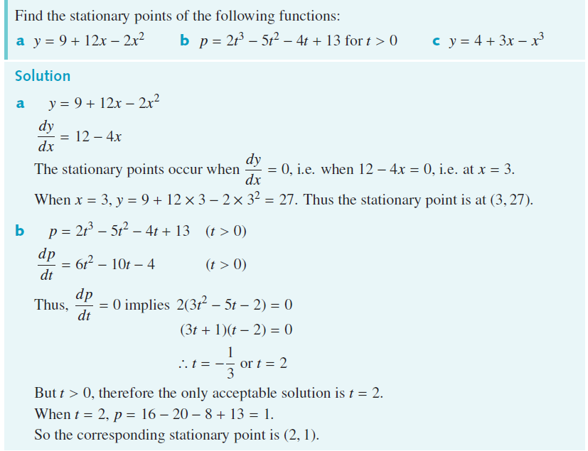 worked example